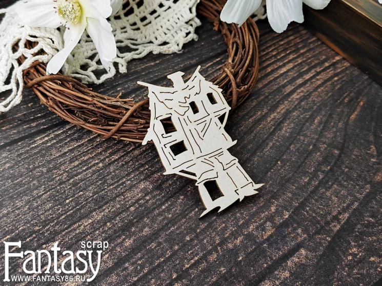 Чипборд Fantasy "Дом 3942" размер 5,3*8 см