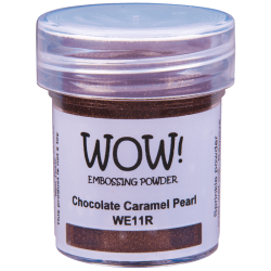 Пудра для эмбоссинга WOW! "Chocolate Caramel Pearl-Regular", 15 мл