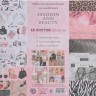 Набор двусторонней бумаги Артузор "Fashion and beauty" 18 листов, размер 20Х20 см, 180 г/м2