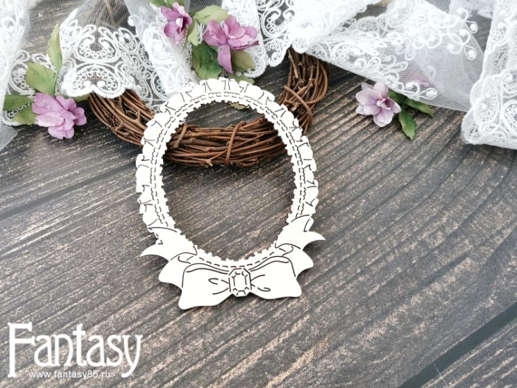 Чипборд Fantasy "Рамка 3772" размер 12*9.5 см