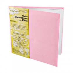 Альбом для скрапбукинга Mr.Painter "Розовый", размер 20,3х20,3 см