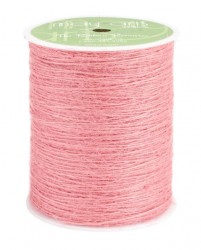 Fleecy cord 1 mm, color Pink, length 1 m