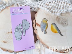 Нож для вырубки Fantasy  «Птички -невелички» размер 4.5*6.5 см