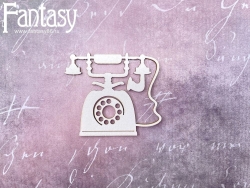 Чипборд Fantasy Вдали "Телефон 2849", размер 5*5,8 см