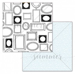 Double-sided sheet of paper Summer Studio Keep memories 