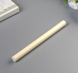 Сургуч (стержень) для печати "Белый", размер 13,2х1,1 см, 1 шт