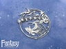 Чипборд Fantasy «Теплое море (Морская рамка с рыбкой и ракушками) 2907» размер 9,1*8,7 см