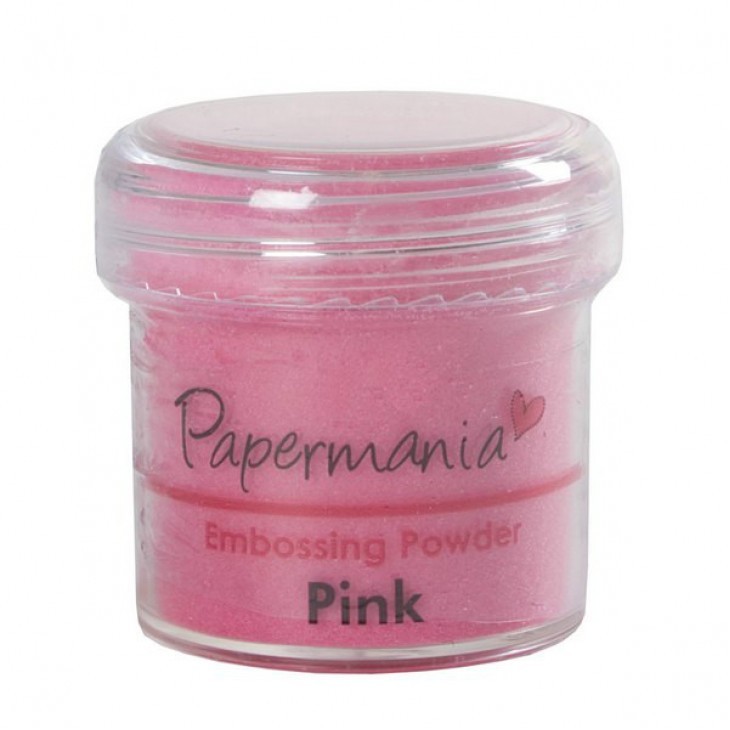 Пудра для тиснения PAPERMANIA, цвет розовый, 30мл
