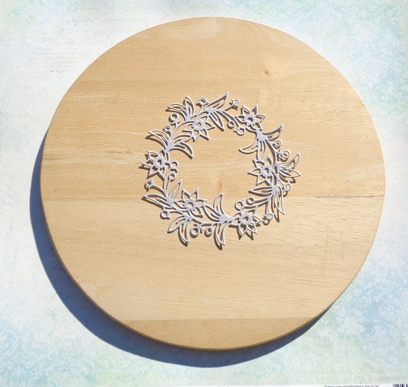 Cutting "Summer motifs" gray design paper mother-of-pearl 290 gr.