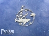 Чипборд Fantasy «Теплое море (Морская рамка и кит) 2908» размер 9,3*9,9 см