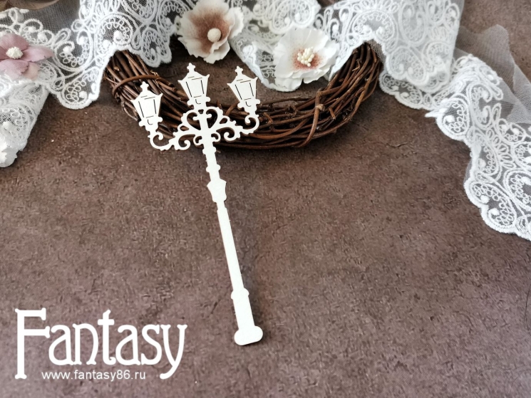 Чипборд Fantasy шарман "Фонарь 3576", размер 12*6 см