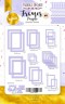Set of frames with foil Fabrika Decoru "Purple No. 1" 39 pcs