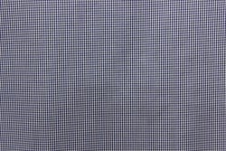 Ткань полиэстер "Бело-синяя клетка" размер 50х50 см