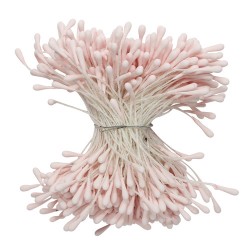 Stamens are double-sided pink, 1 bundle, size 5.8 cm