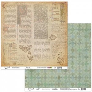 Double-sided sheet of paper Mr. Painter "Alchemy-2" size 30. 5X30. 5 cm, 190g/m2