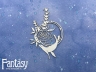 Чипборд Fantasy «Теплое море (Морская рамка с котиком) 2911» размер 6,5*10,1 см 