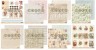 Набор двусторонней бумаги CraftPaper "Бабушкин сундук" 16 листов, размер 30,5*30,5см, 190 гр/м2