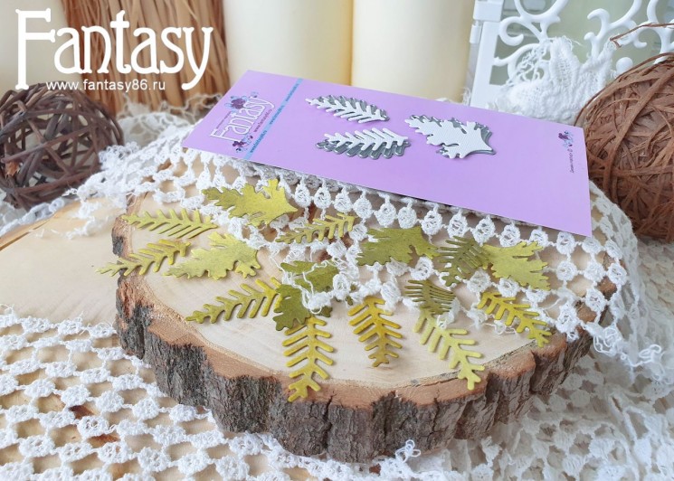 Нож для вырубки Fantasy «Три листа 1323»  