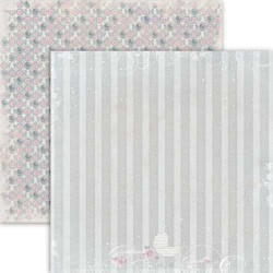 Double-sided sheet of paper Sweet time cherry 