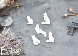 Чипборд Fantasy "Набор мини кошек 3918"