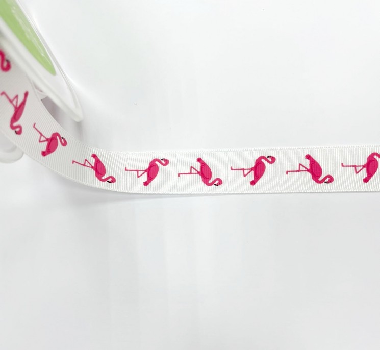 Reps tape may arts "Flamingo", width 2.5 cm, length 1 m
