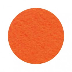 Декоративный фетр, Корея, цвет "Морковный", размер 22х30 см, толщина 1,2 мм, 1шт, плотность 200г/м2