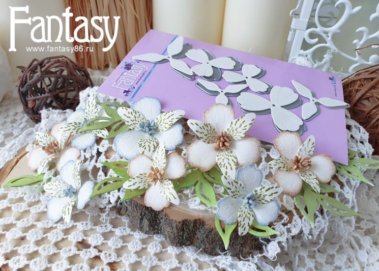 Нож для вырубки Fantasy «Цветок Трилегия 1324»  