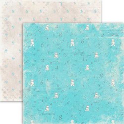 Double-sided sheet of paper Sweet time Cherry 