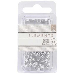 Set of grommets American Crafts 1/8 