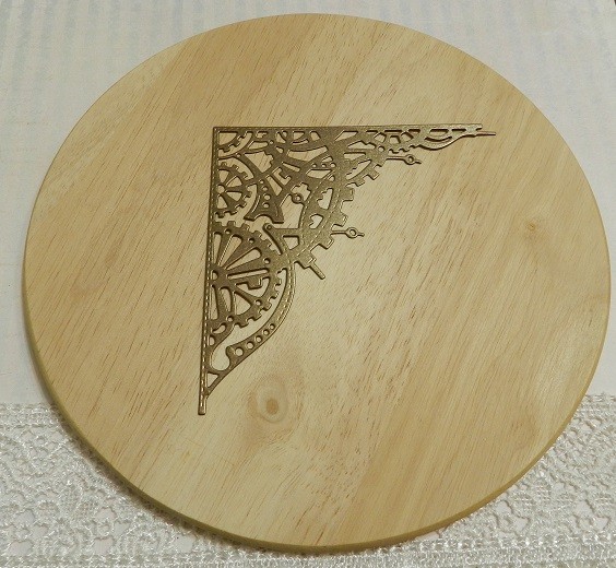Cutting frame Tangerine slices bronze paper 290 gr.