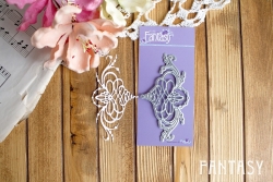 Нож для вырубки Fantasy " Завитки удачи" размер 9,3*5,1 см 