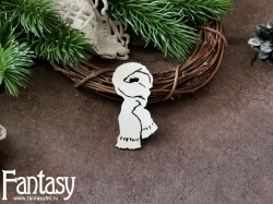 Чипборд Fantasy "Шарф 3593", размер 3,5*6 см