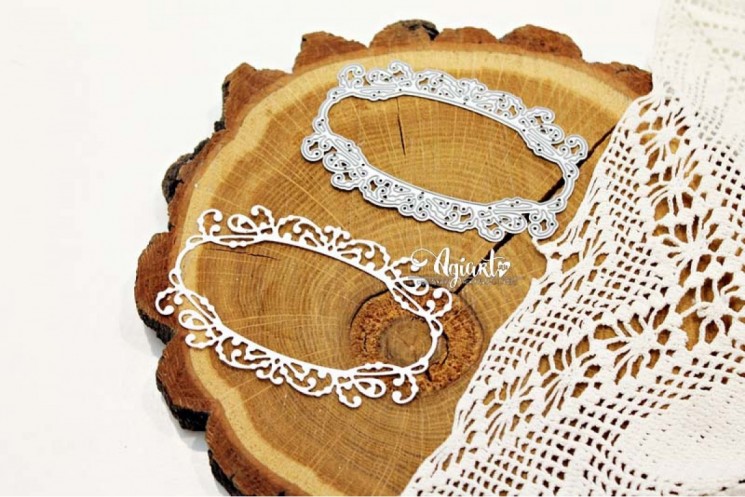 Нож для вырубки "Рамка "Элегантность №3" от AgiArt