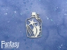 Чипборд Fantasy «Теплое море (Баночка с ракушками) 2915» размер 4,1*6,5 см