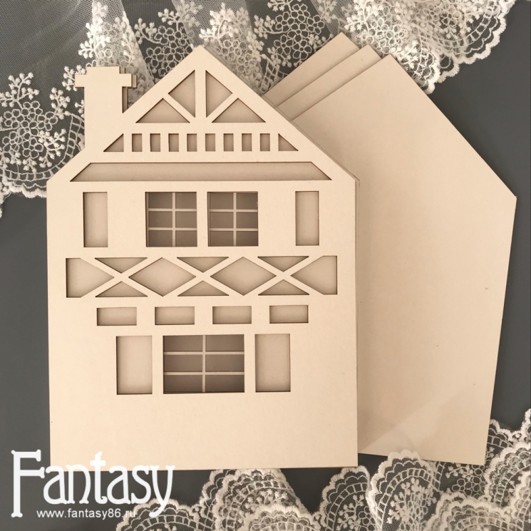Заготовка для альбома Fantasy "Дом 3753" размер 22*16 см