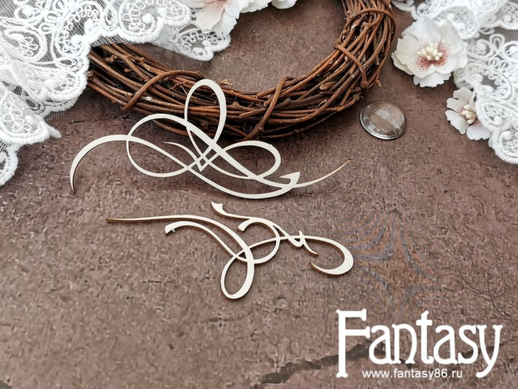 Чипборд Fantasy "Завитки 3678"