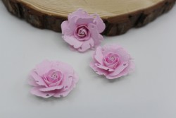 Роза "Светло-розовая" размер 3 см 1 шт