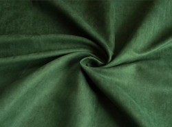 Искусственная односторонняя замша "Зеленая", размер 50х50 см