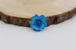 Роза "Темно-голубая" размер 3 см 1 шт