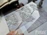 Трафарет Fantasy «Укроп 4 зонтика», Tfd-033, толщина пластика 0,5 мм, размер 10*20 см