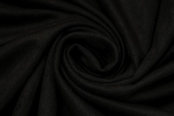 Микро-замша односторонняя "Черная", размер 50х55 см