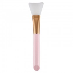 Silicone glue brush, pink, length 14 cm, working surface width 3.2 cm