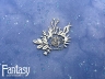 Чипборд Fantasy «Теплое море (Морская композиция с водорослями) 2918» размер 9,2*7 см 