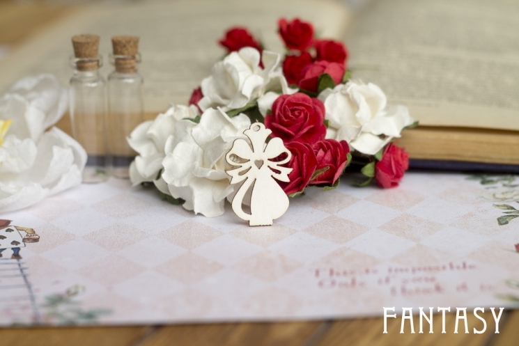 Fantasy Chipboard "Alice 117" size 2.9*1.9 cm