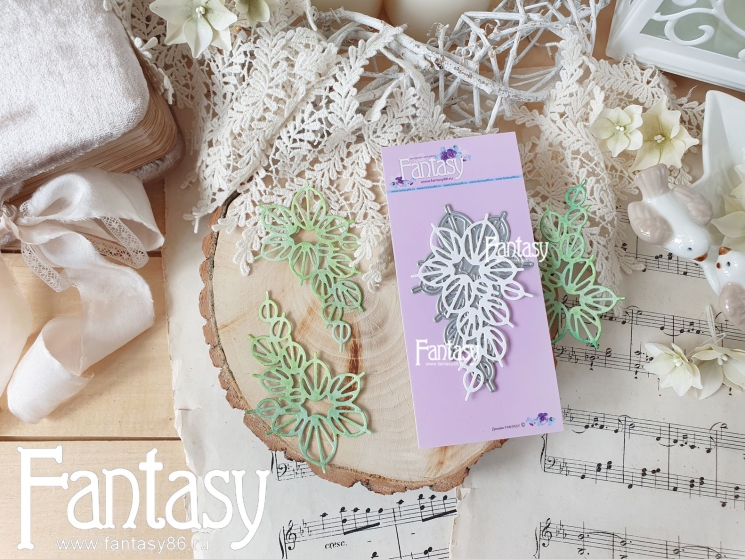 Нож для вырубки Fantasy "Лунария 1524", размер 5*7.7 см 