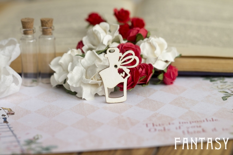 Чипборд Fantasy "Алиса 118" размер 3,5*2,3 см