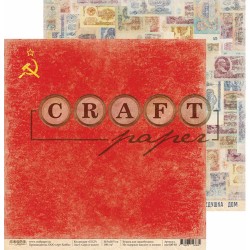 Double-sided sheet of paper CraftPaper USSR 