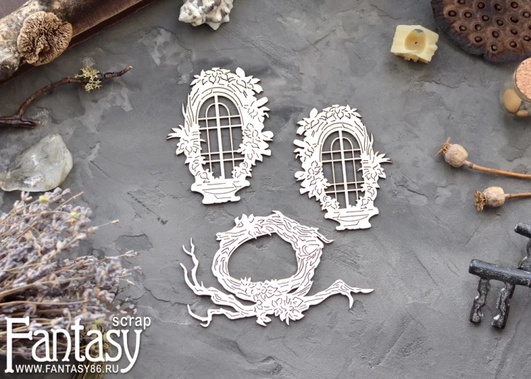 Чипборд Fantasy "Окно, гнездо 3900"