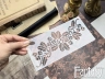 Трафарет FantasyScrap «Жёлуди и листья», Tfd-033, толщина пластика 0,5 мм, размер 10*20 см