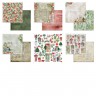 Set of double-sided paper Summer Studio "Vintage winter" 11 sheets, size 30.5*30.5cm, 190 gr/m2